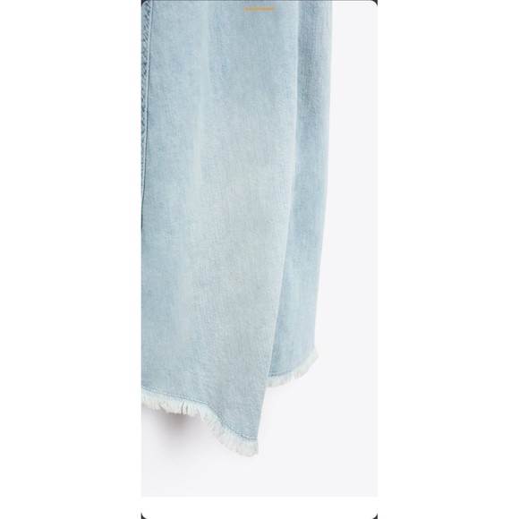 Zara asymmetric denim dress - Picture 15 of 16